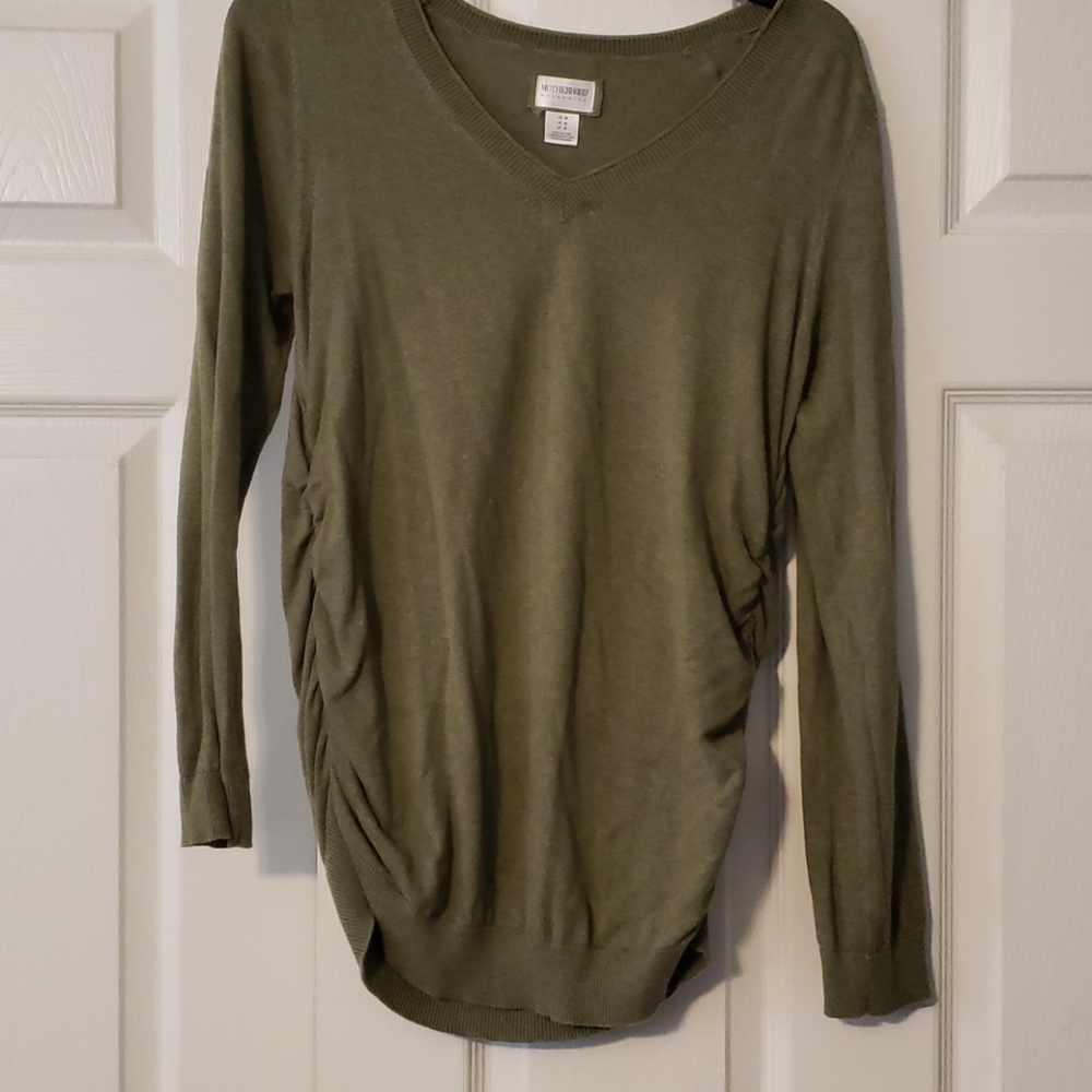 Motherhood Maternity Olive Sweater